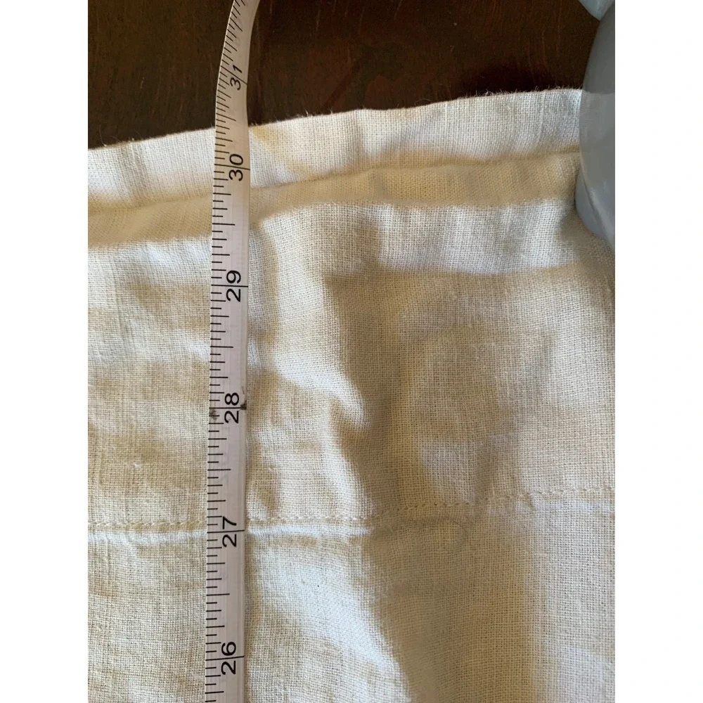 Casaluna Heavyweight 100% Linen Pillowcase Set of 2 Natural Cream Standard